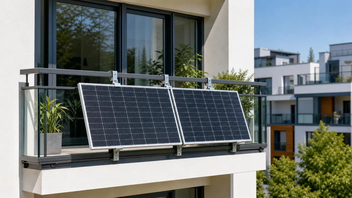 Solar Balcony Mounting application
